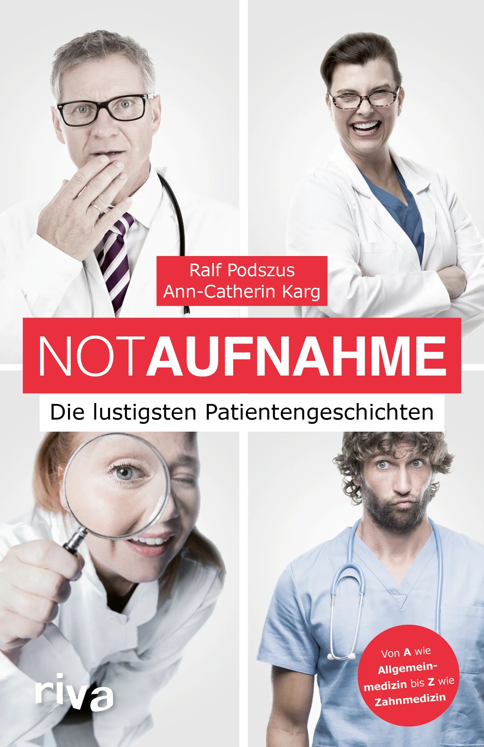 Buchcover von 'NotAufnahme' - Paperback von Ralf Podszus