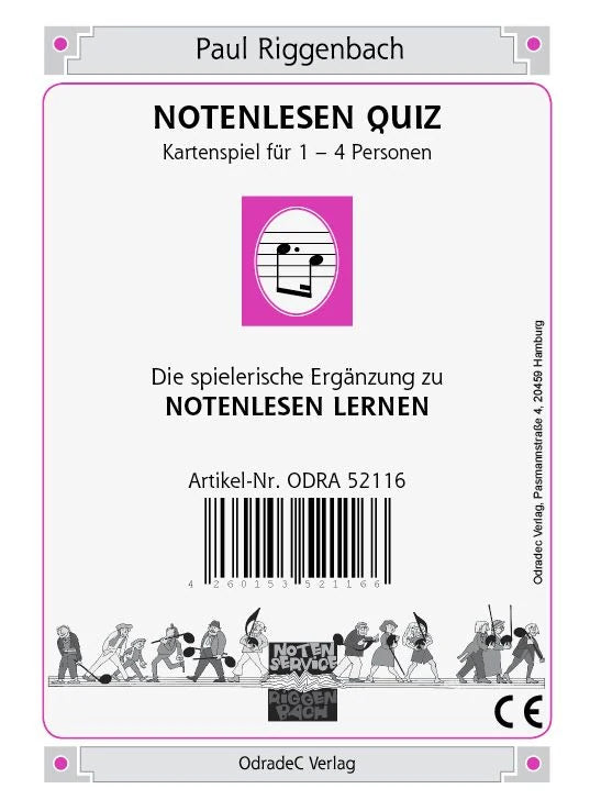 Quizspiel: Notenlesen Quiz