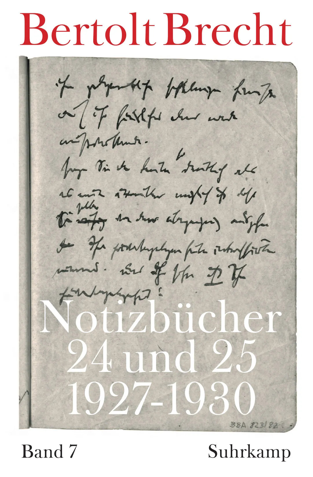 Buchcover von 'Notizbücher' - Taschenbuch von Bertolt Brecht