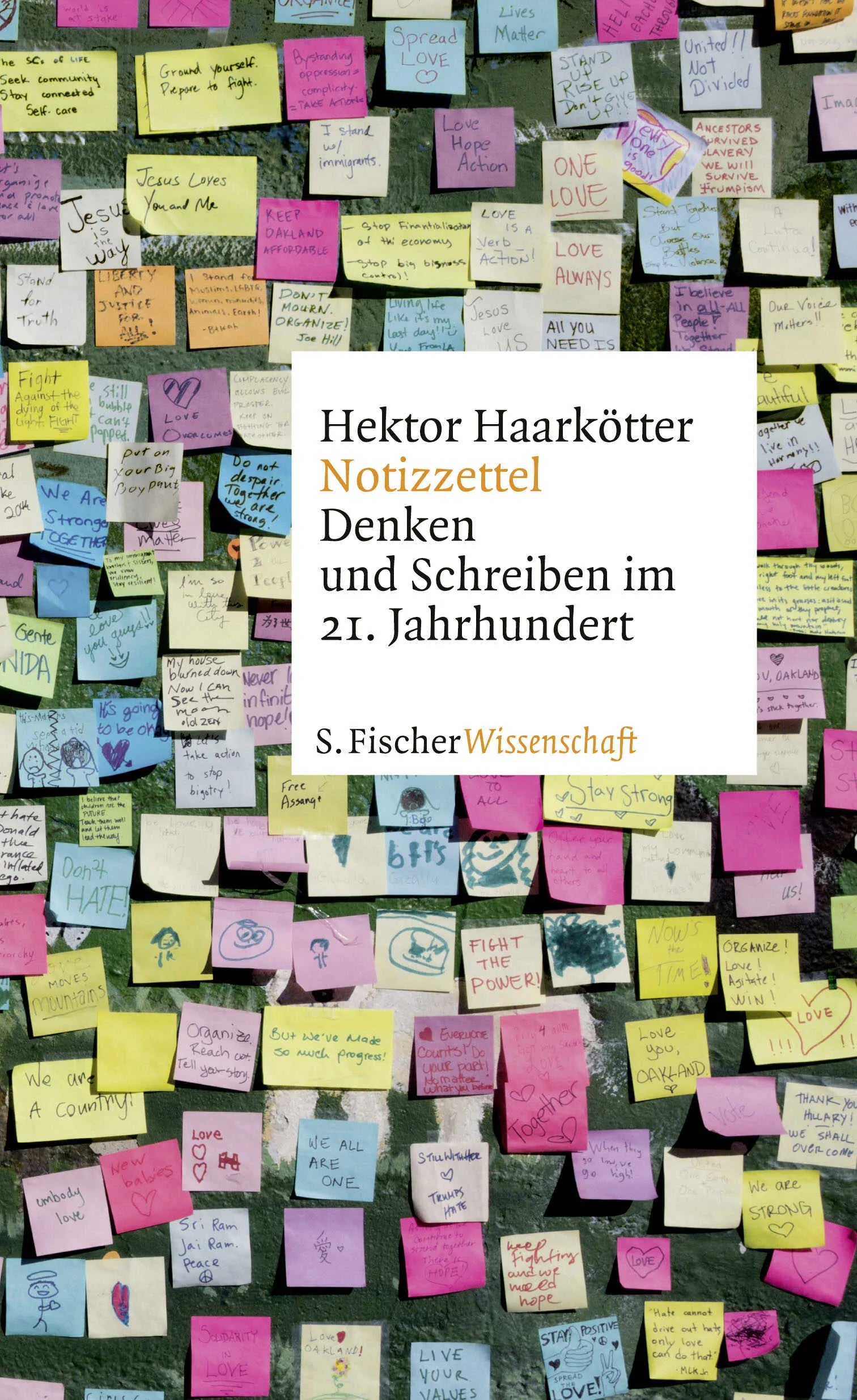 Buchcover von 'Notizzettel' - Gebundene Ausgabe von Hektor Haarkötter