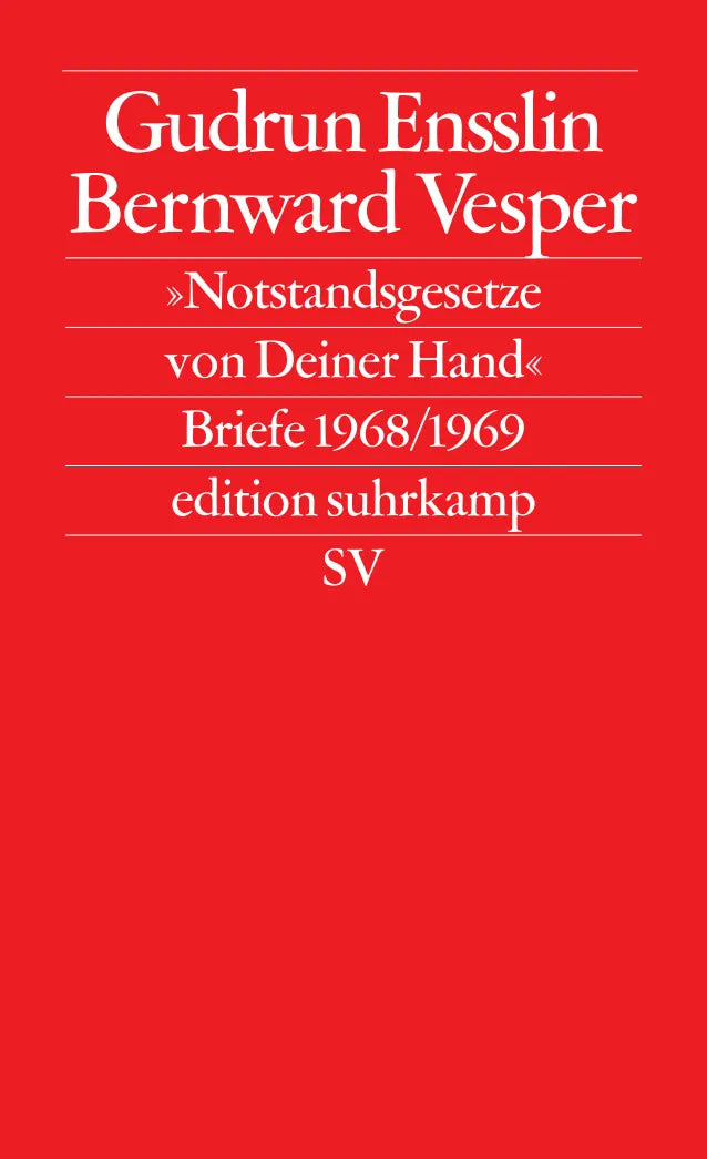 Buchcover von '»Notstandsgesetze von Deiner Hand«' - Taschenbuch von Gudrun Ensslin