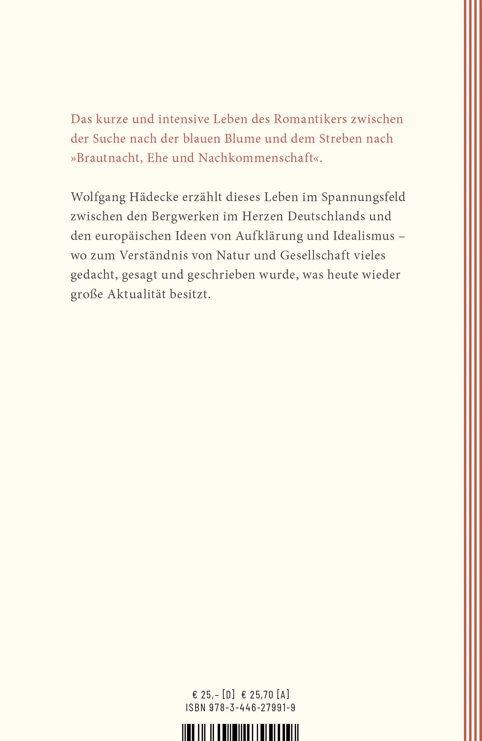 Wolfgang Hädecke - Novalis