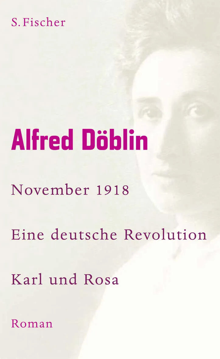 Buchcover von 'November 1918' - Gebundene Ausgabe von Alfred Döblin