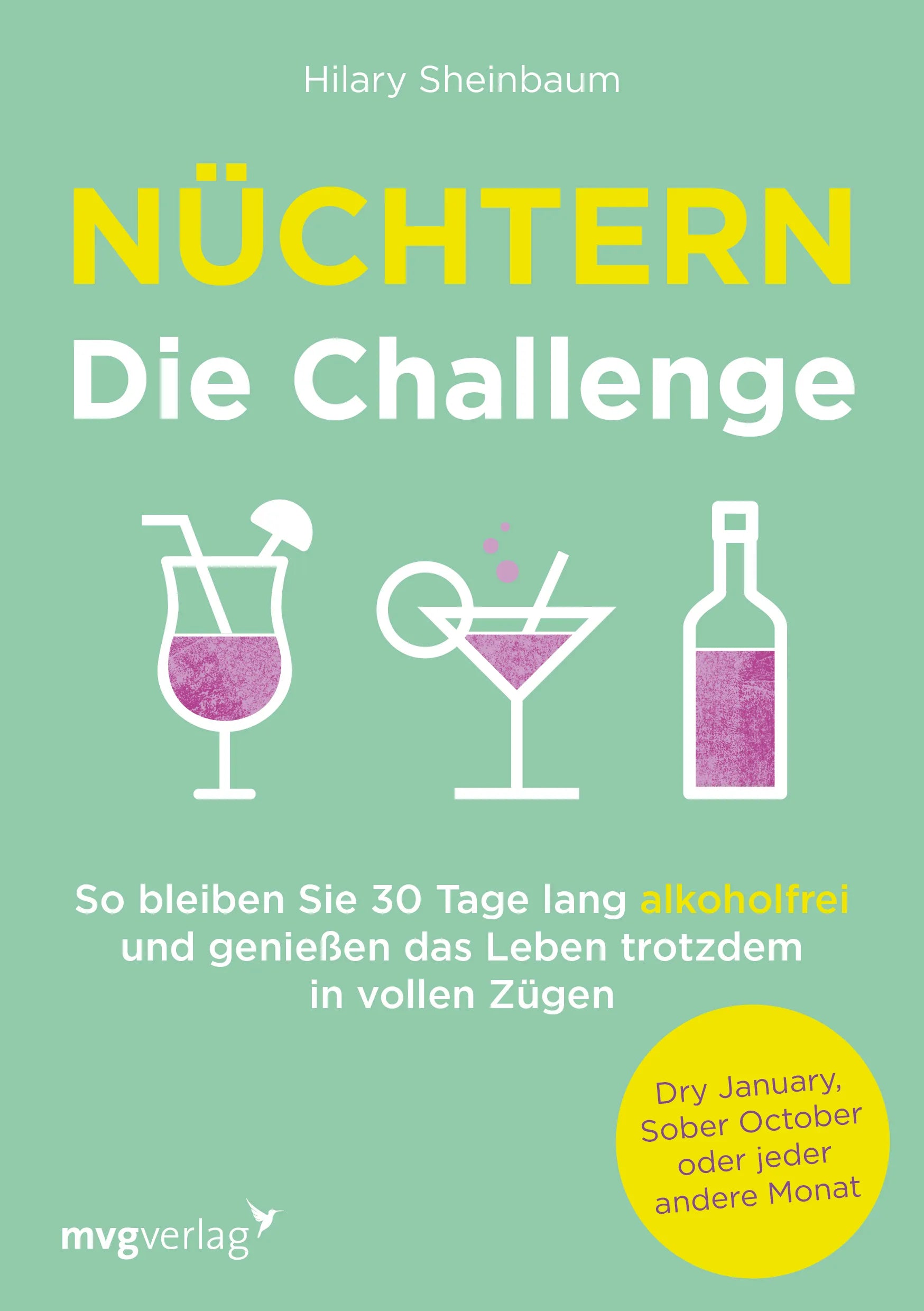 Buchcover von 'Nüchtern – Die Challenge' - Taschenbuch von Hilary Sheinbaum
