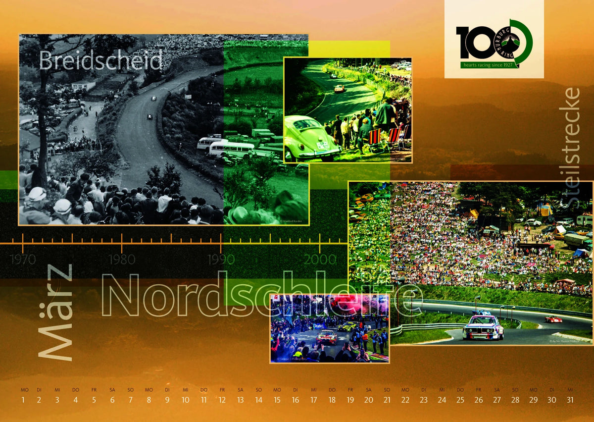 Nürburgring Kalender 2027 – Ansicht