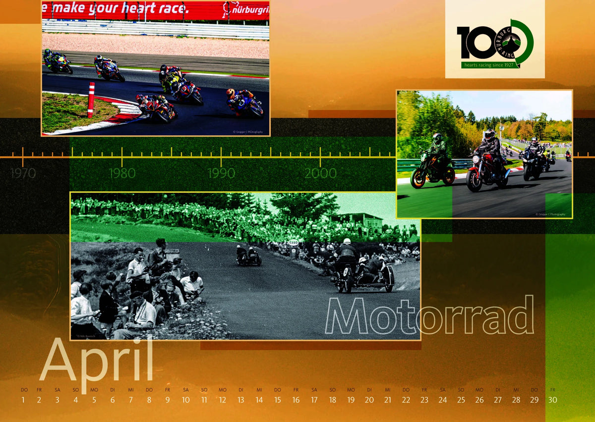 Nürburgring Kalender 2027 – Ansicht