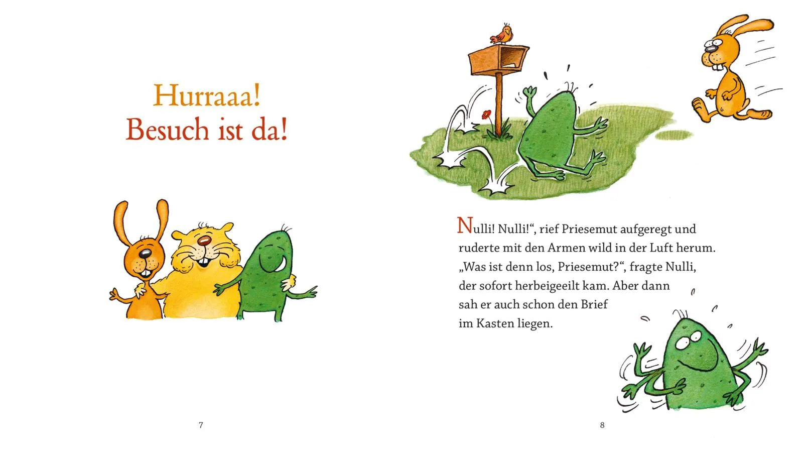 Abbildung von 'Nulli & Priesemut: Hurraaa! Besuch ist da! - 4 Bände in 1'