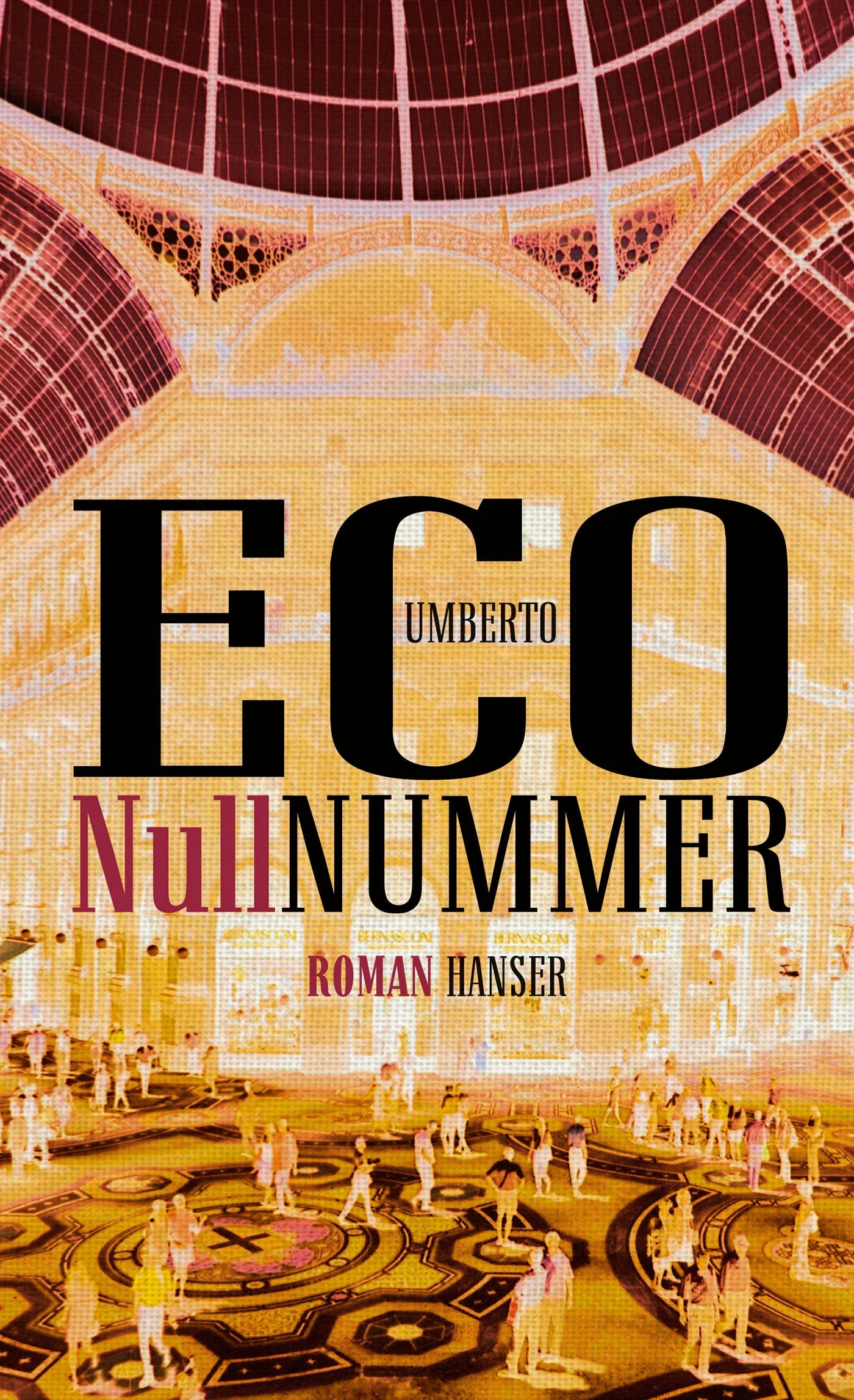 Buchcover von 'Nullnummer' - Gebundene Ausgabe von Umberto Eco