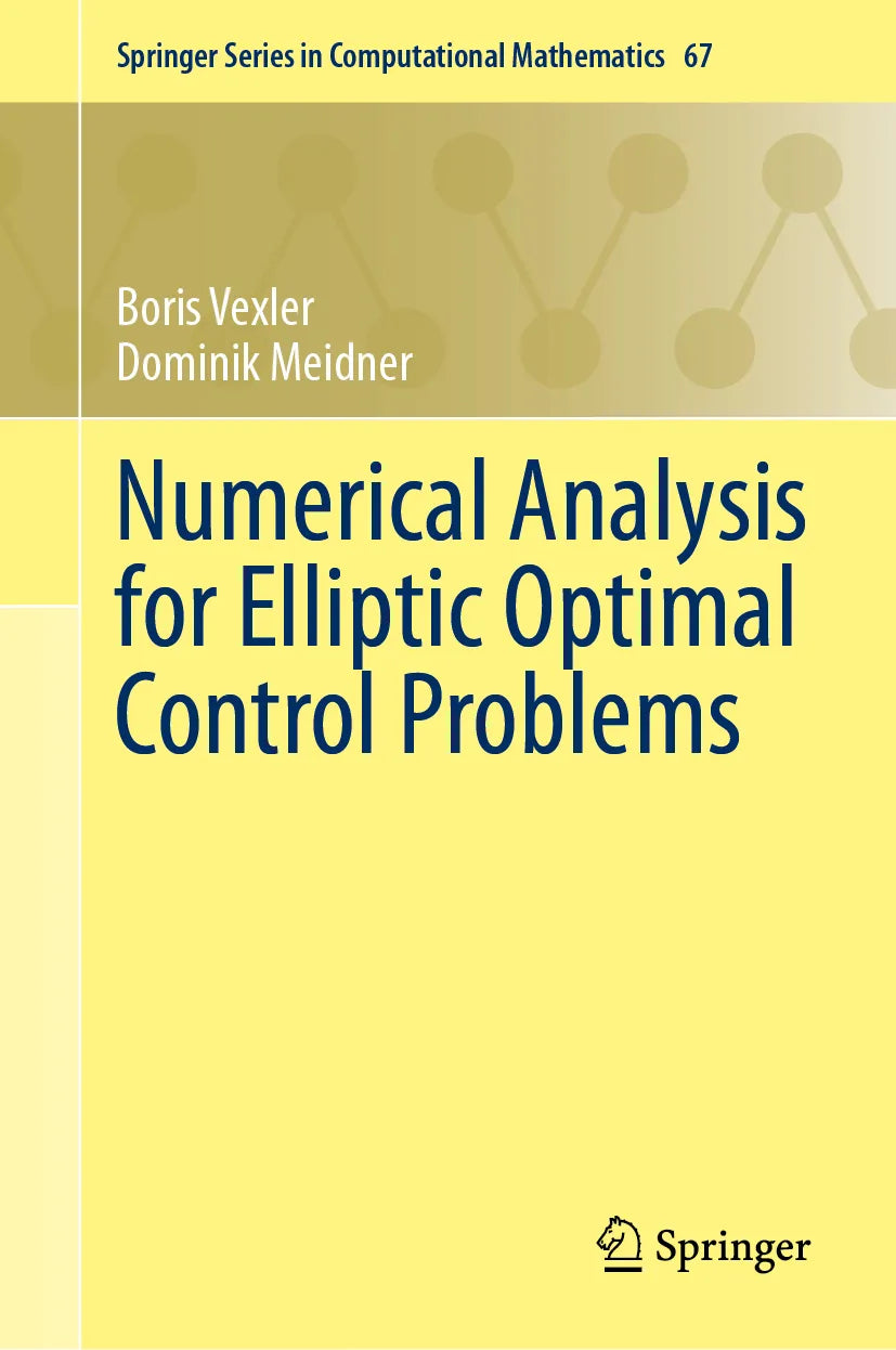Cover: Numerical Analysis for Elliptic Optimal Control Problems (E-Book) von Boris Vexler