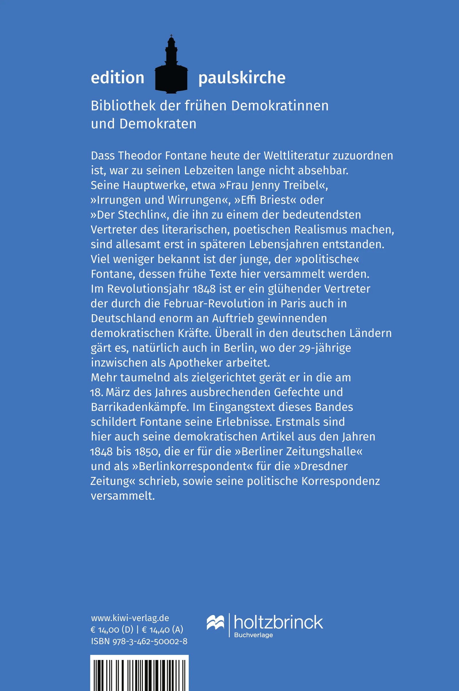 Buchrückseite von 'Nur in Freiheit wird man frei' mit Klappentext - Taschenbuch