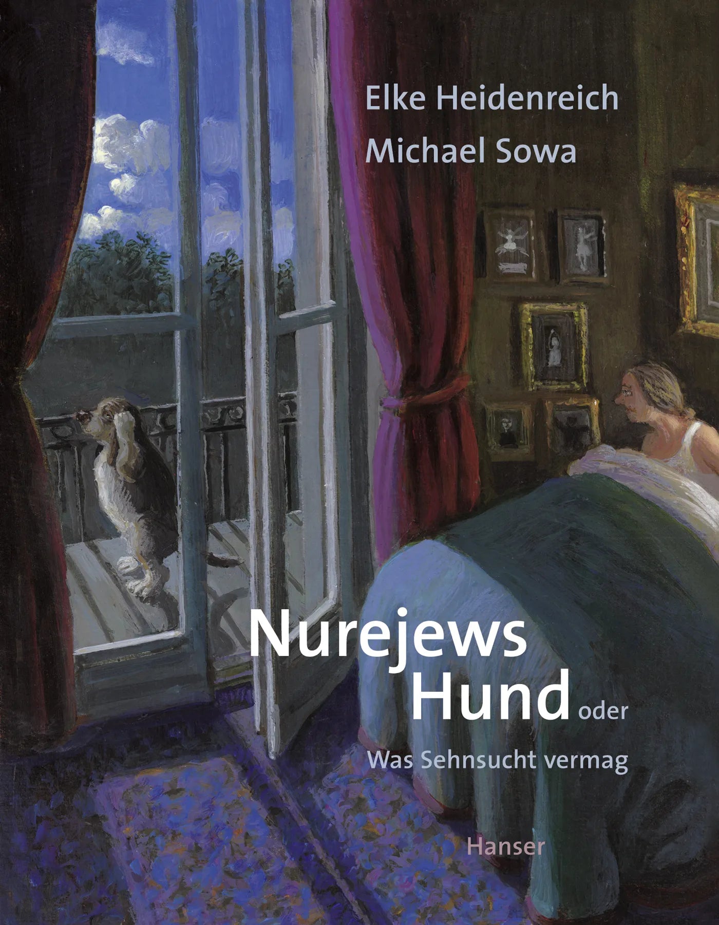 Buchcover von 'Nurejews Hund' - Gebundene Ausgabe von Elke Heidenreich