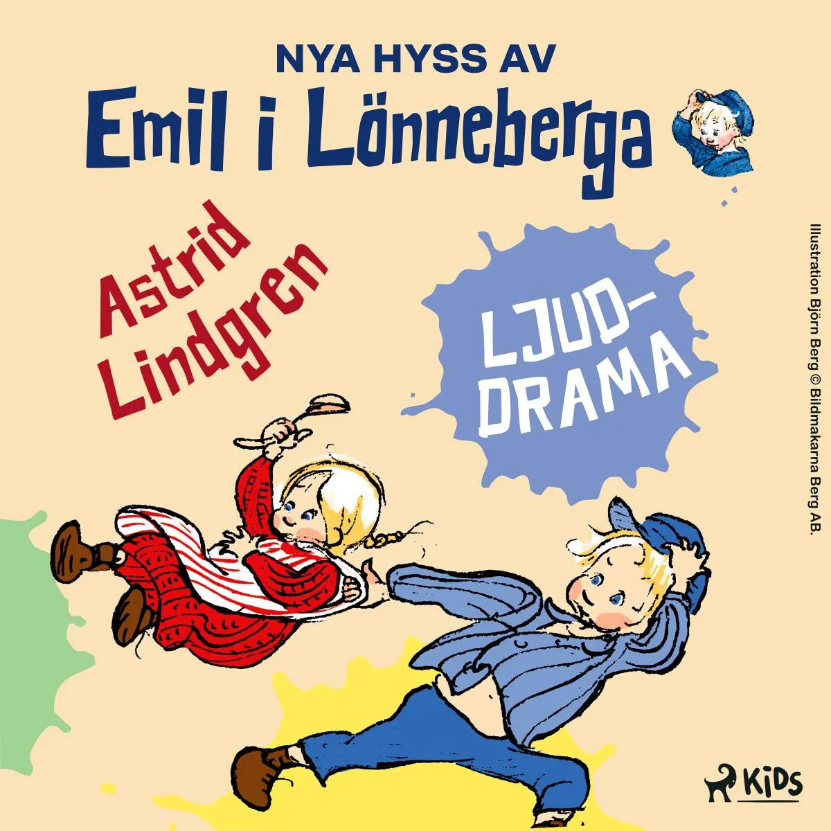 Cover: Nya hyss av Emil i Lönneberga - Ljuddrama (Hörbuch Download) von Astrid Lindgren