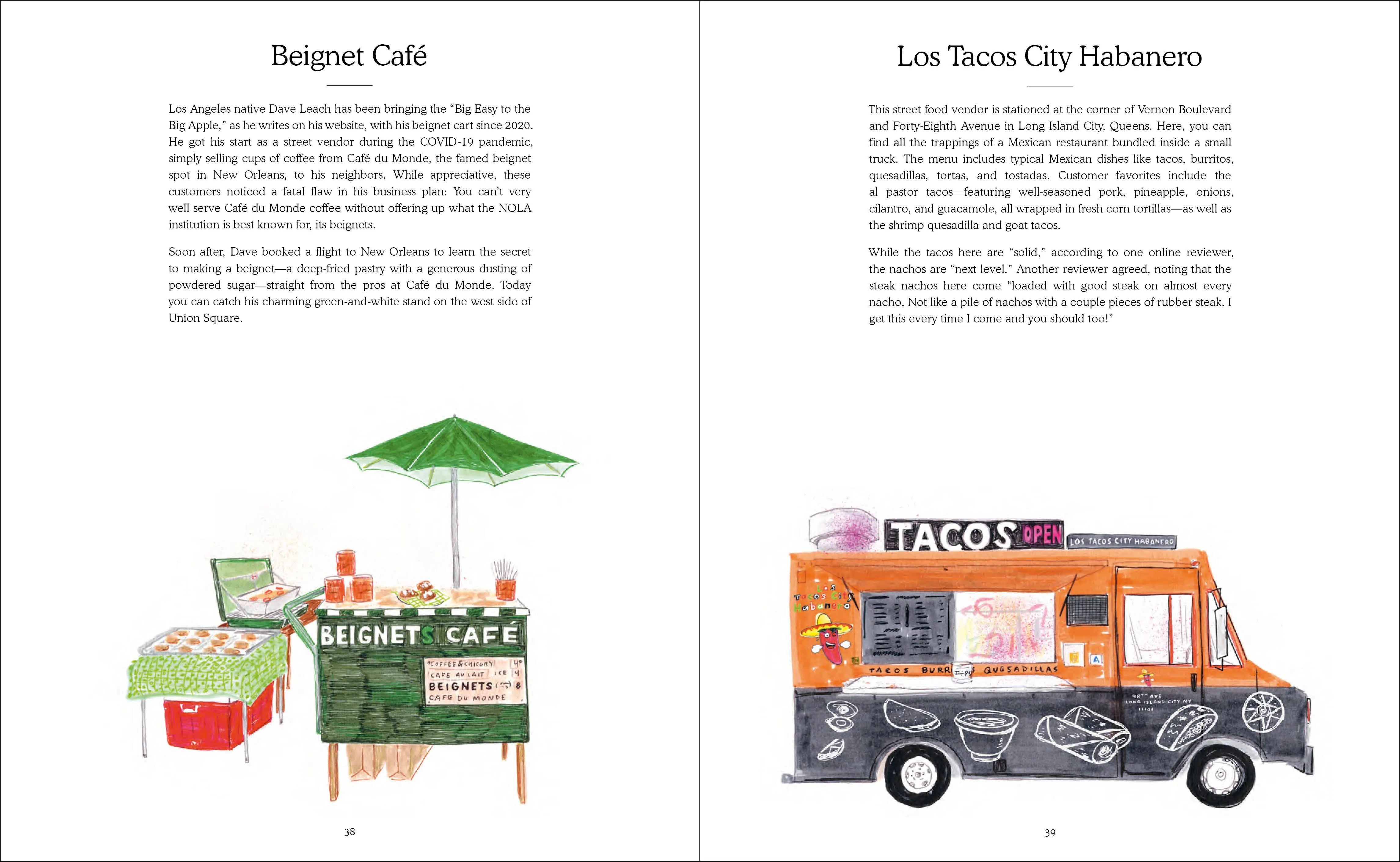 Detailansicht: NYC Street Vendors (Hardcover)