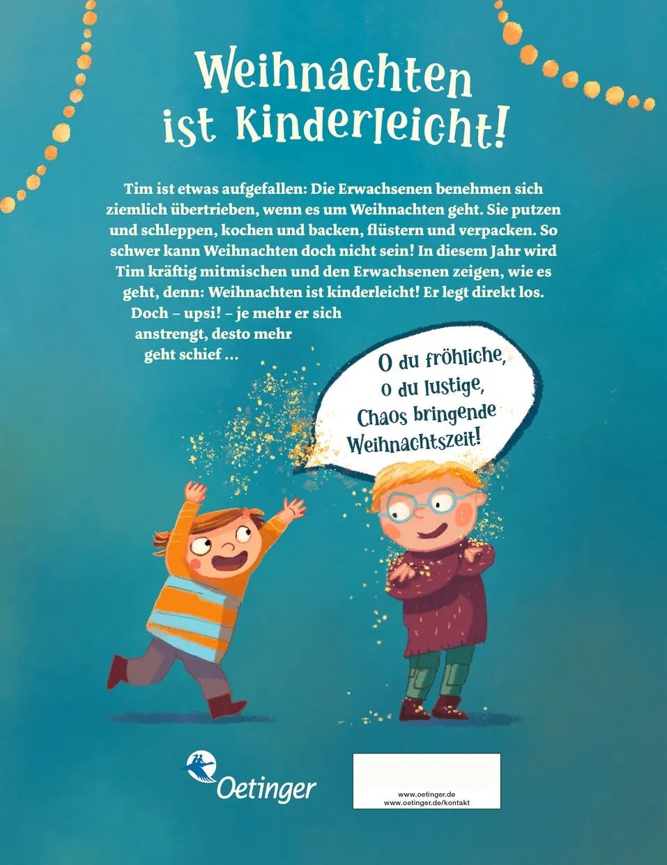 Rückseite: O Pannenbaum! (Hardcover)