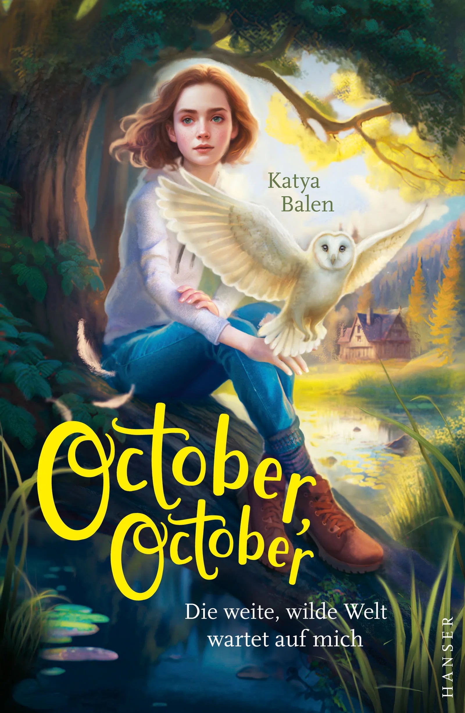 Buchcover von 'October, October' - Gebundene Ausgabe von Katya Balen