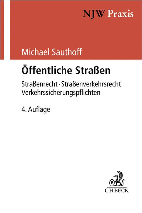 Buchcover von 'Öffentliche Straßen' - Taschenbuch von Michael Sauthoff