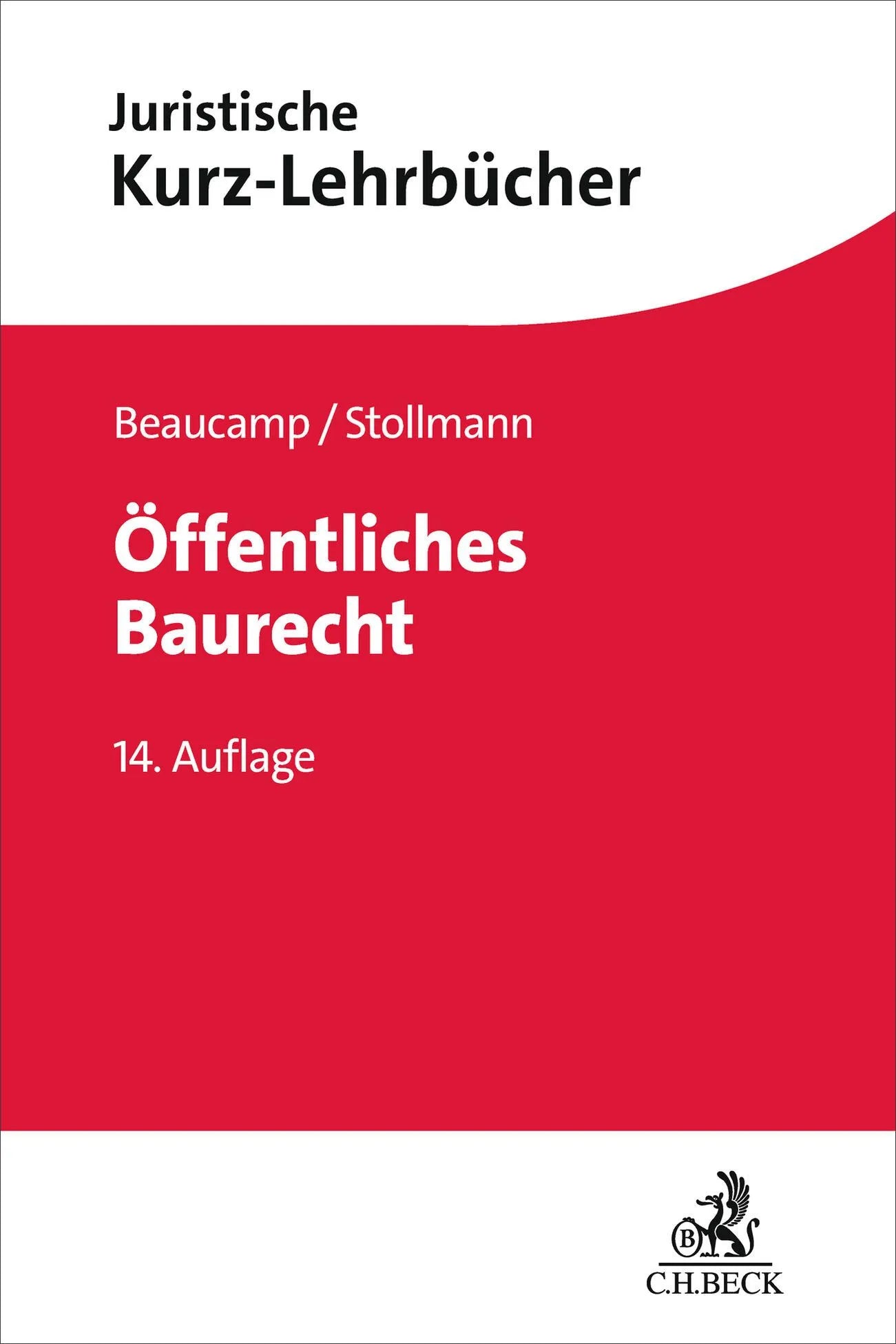 Cover: Öffentliches Baurecht (Taschenbuch) von Guy Beaucamp
