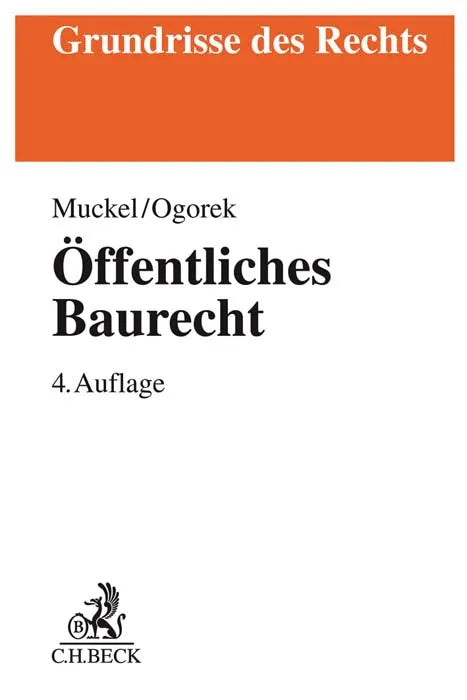 Cover: Öffentliches Baurecht (Taschenbuch) von Stefan Muckel