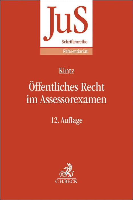 Buchcover von 'Öffentliches Recht im Assessorexamen' - Taschenbuch von Roland Kintz