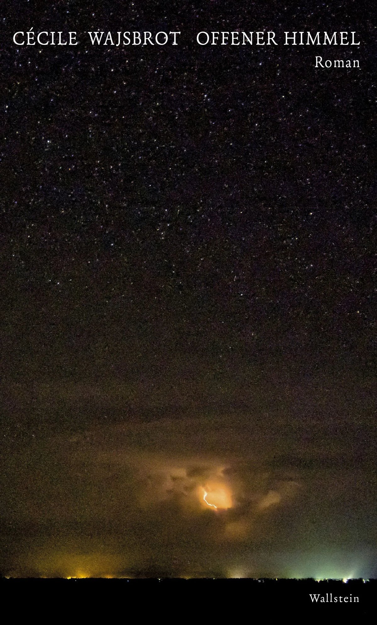 Cover: Offener Himmel (E-Book) von Cécile Wajsbrot