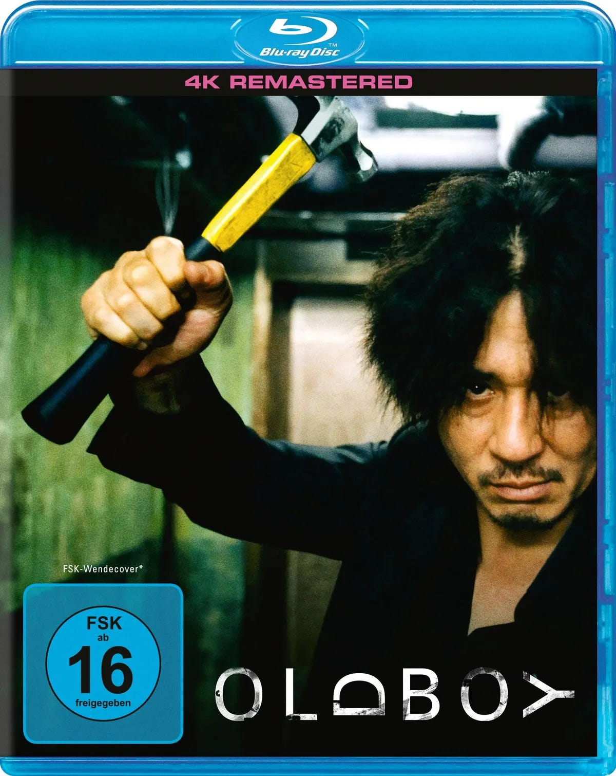 Blu-ray-Cover: Oldboy. Regie: Park Chan-wook