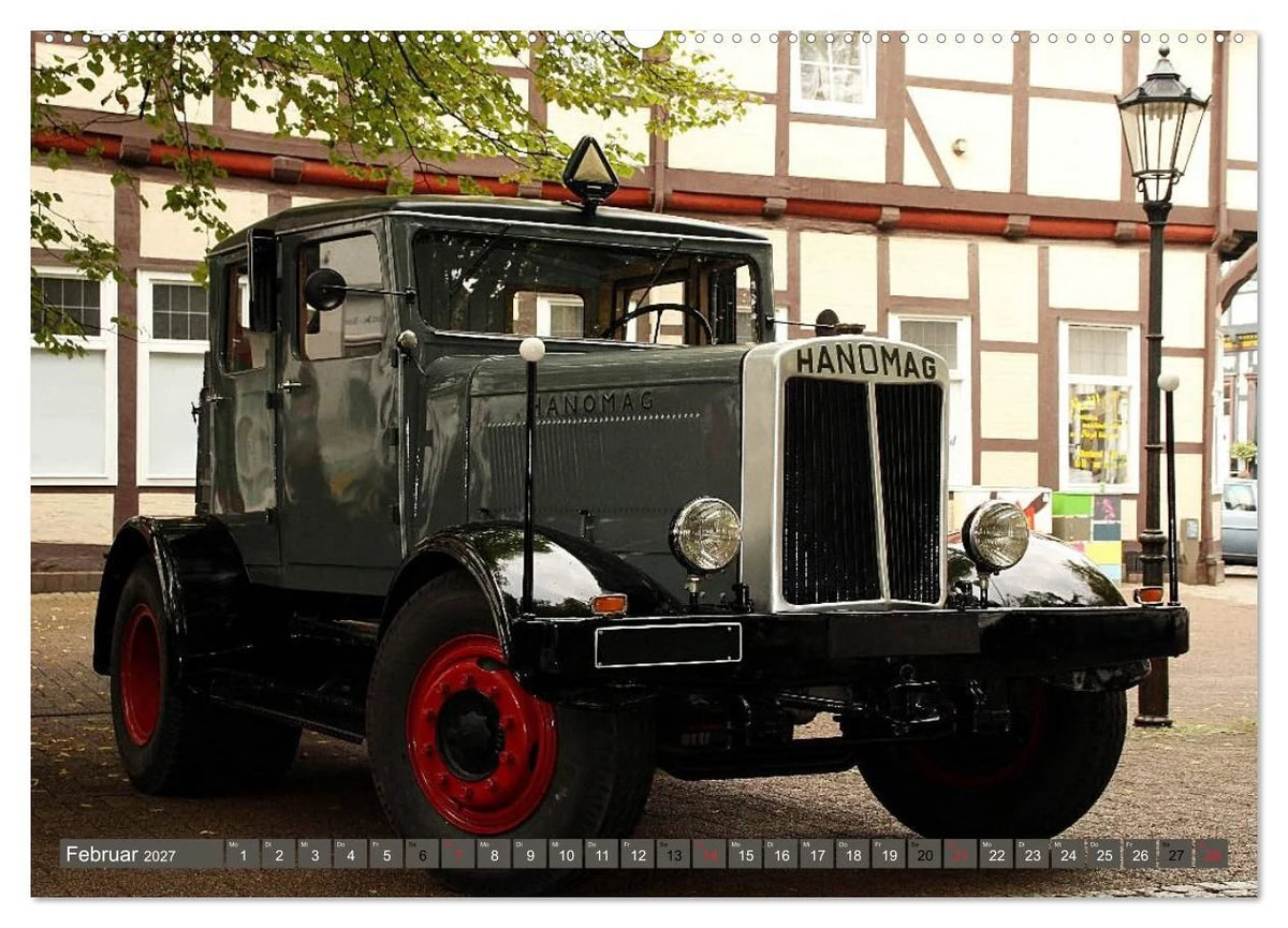 Oldtimer vergangenger Jahrzehnte (Wandkalender 2027 DIN A2 quer), CALVENDO Monatskalender – Ansicht