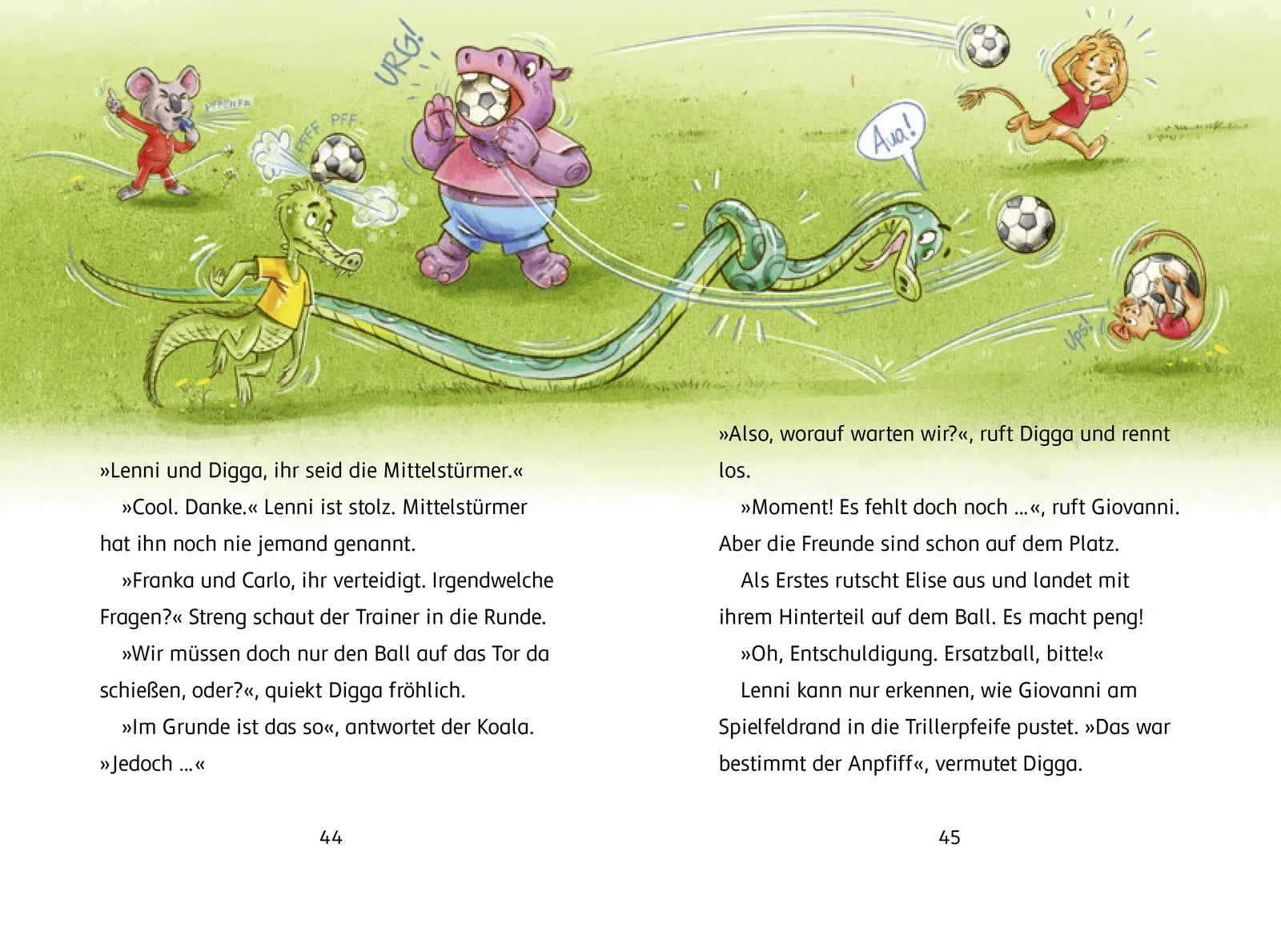 Tina Schilp - Olympiade der Tiere – Gut gekickt, Löwe!