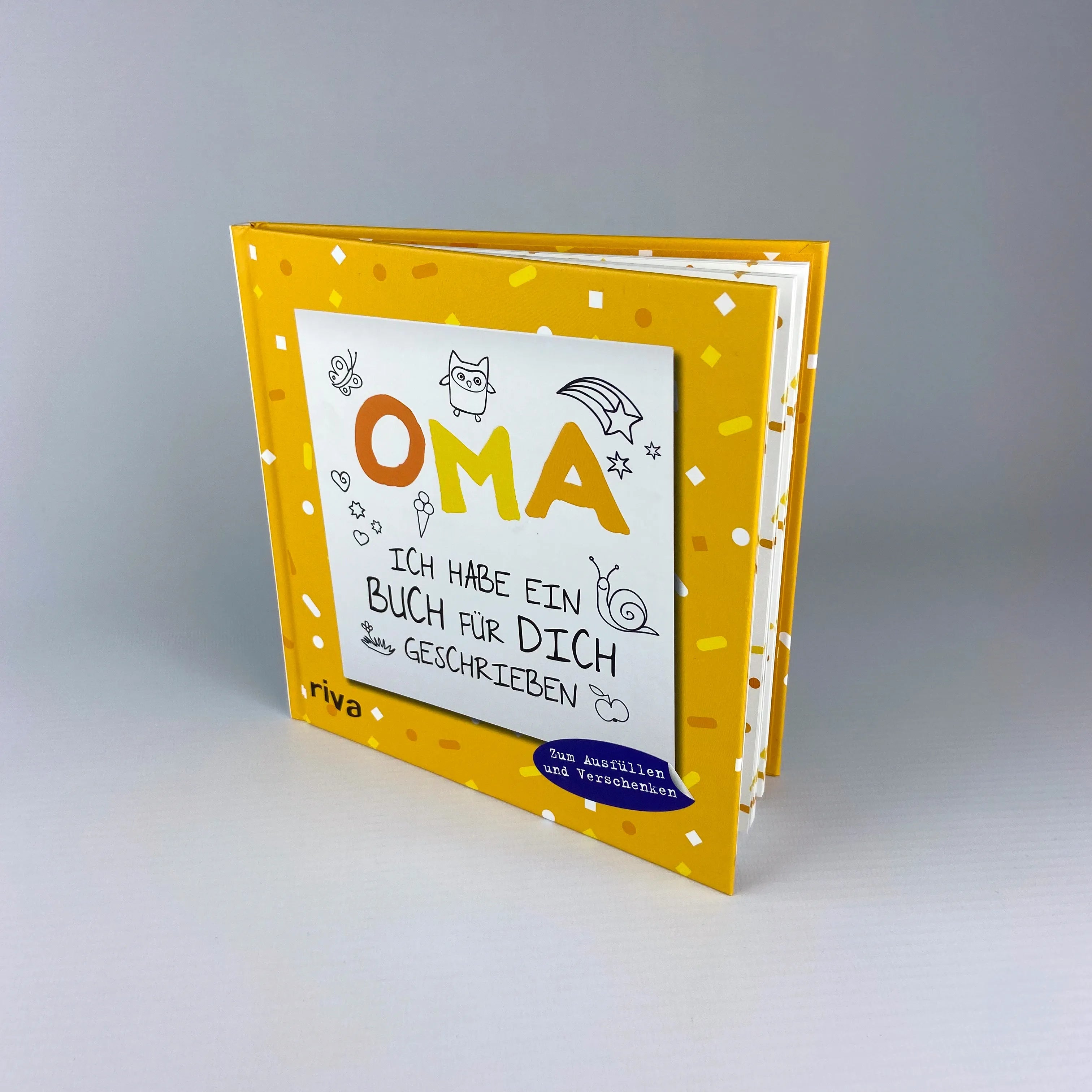 Innenansicht von 'Oma, ich habe ein Buch für dich geschrieben – Version für Kinder' - Gebundene Ausgabe
