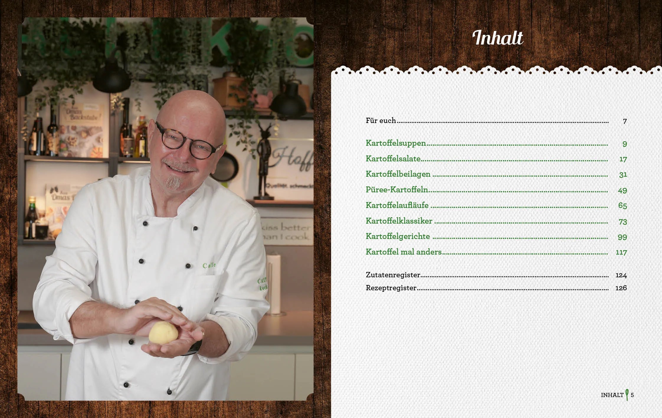 Innenansicht von 'Omas Kartoffelküche' - Gebundene Ausgabe