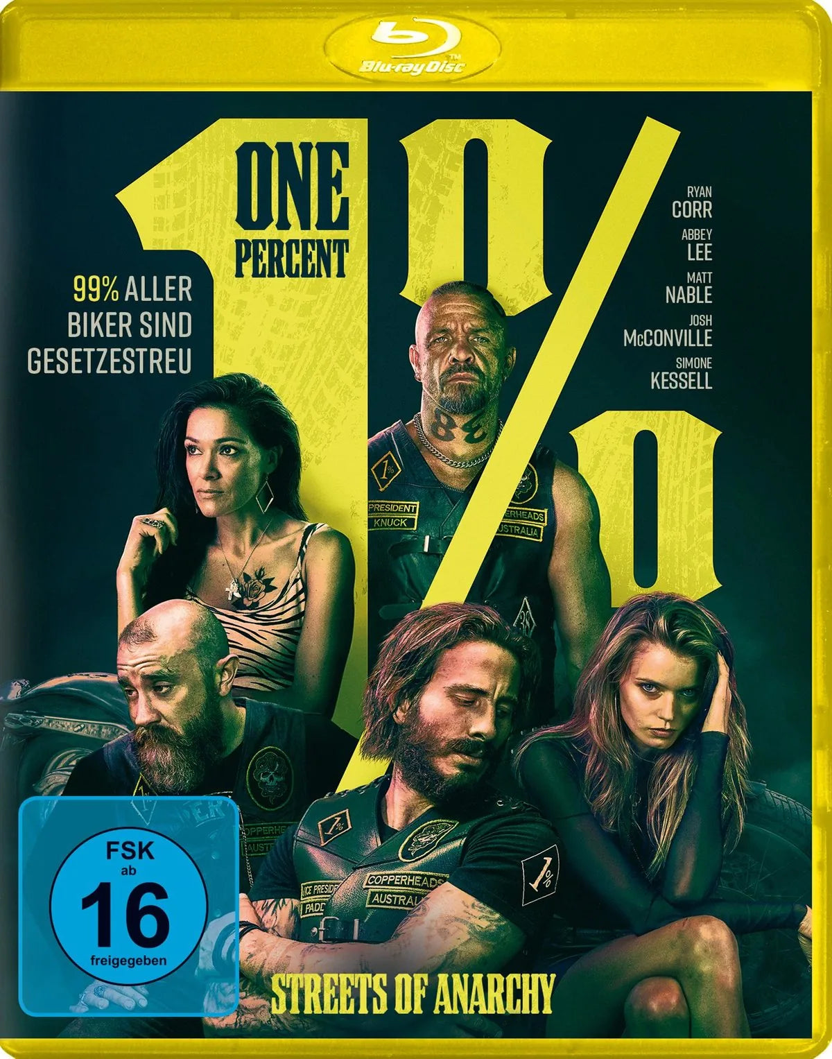One Percent - Streets of Anarchy - Blu-ray Disc