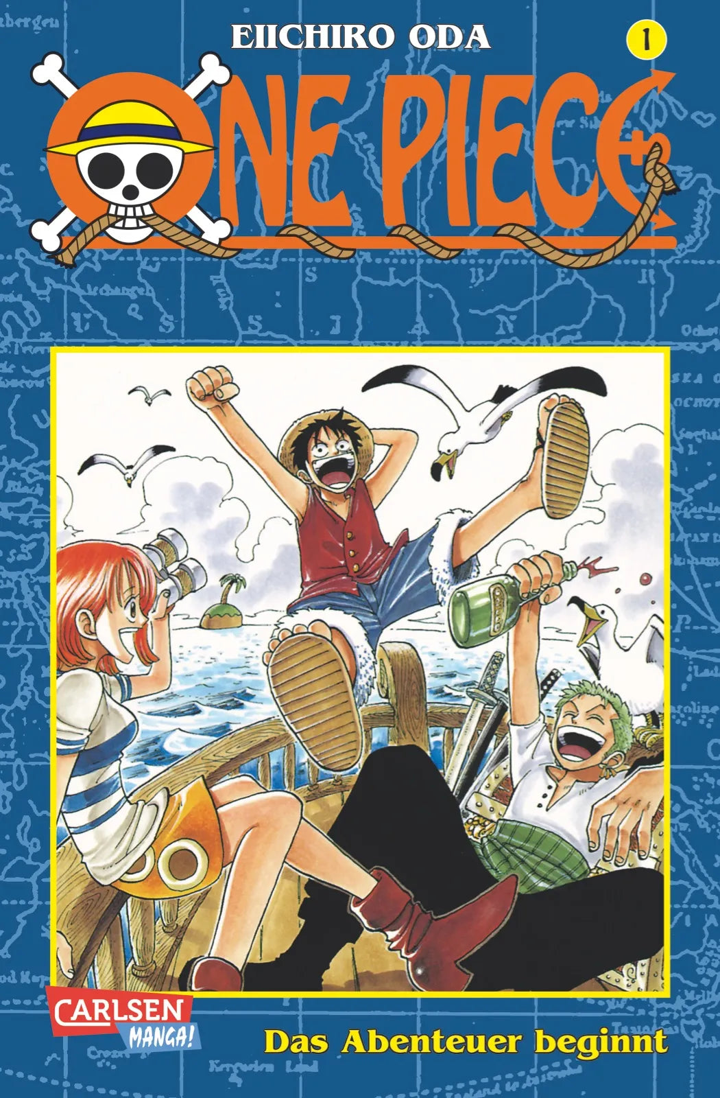 Buchcover von 'One Piece 1' - Taschenbuch von Eiichiro Oda