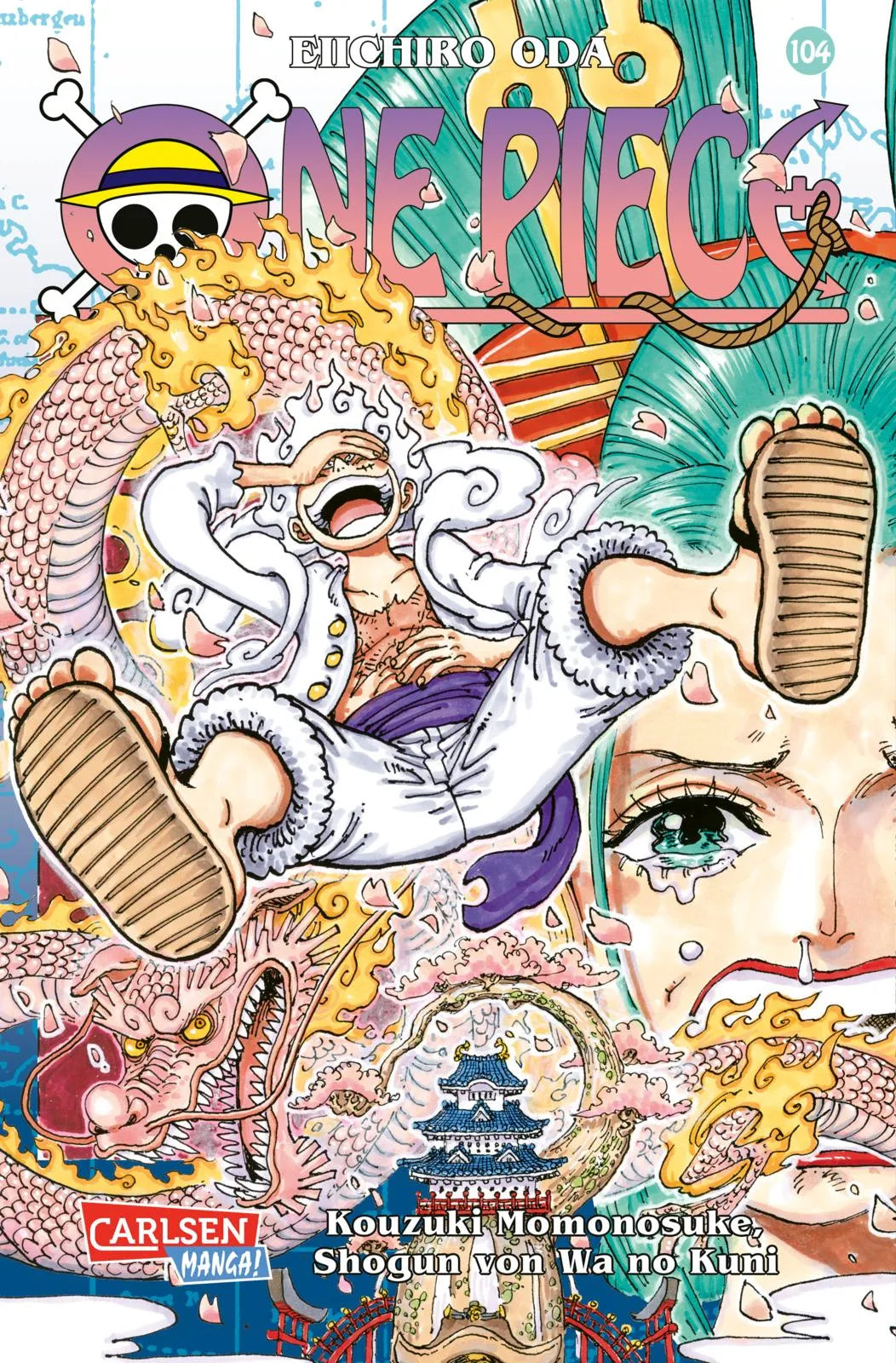 Buchcover von 'One Piece 104' - Taschenbuch von Eiichiro Oda