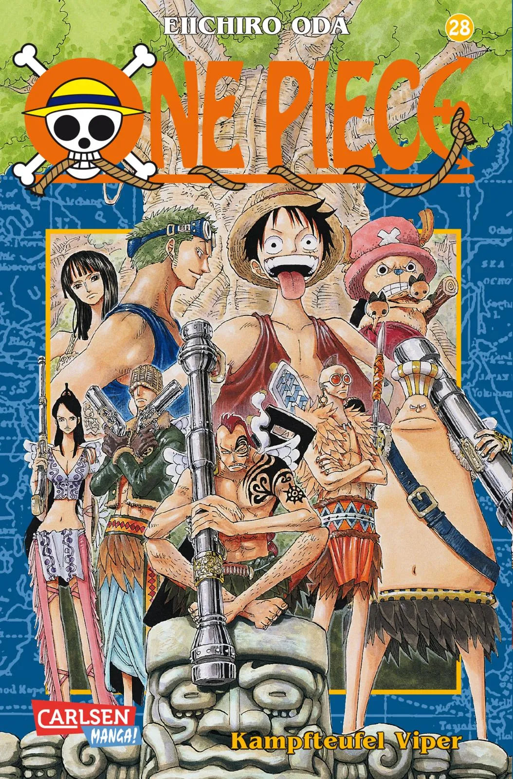 Buchcover von 'One Piece 28' - Taschenbuch von Eiichiro Oda