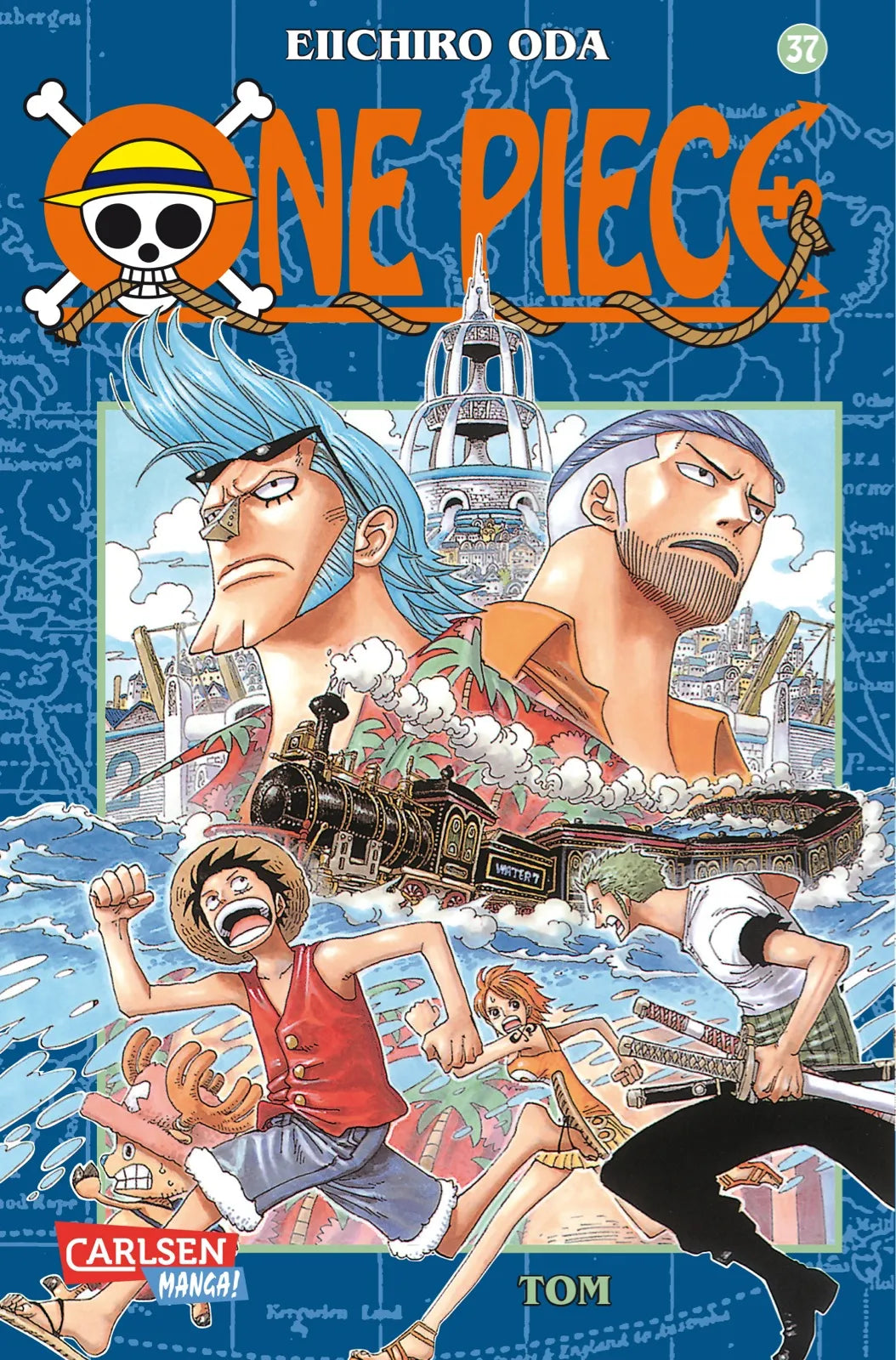 Buchcover von 'One Piece 37' - Taschenbuch von Eiichiro Oda