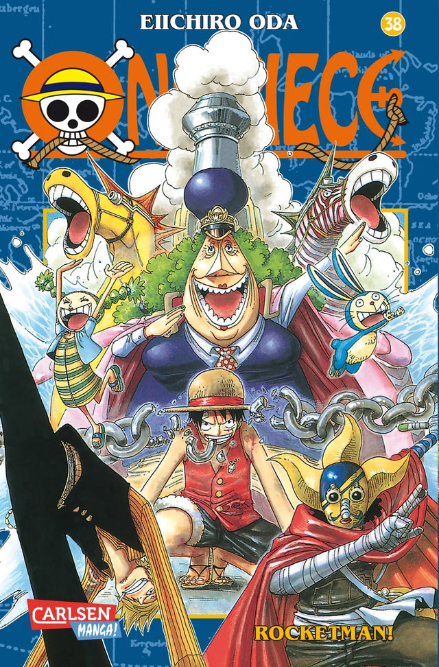 Buchcover von 'One Piece 38' - Taschenbuch von Eiichiro Oda