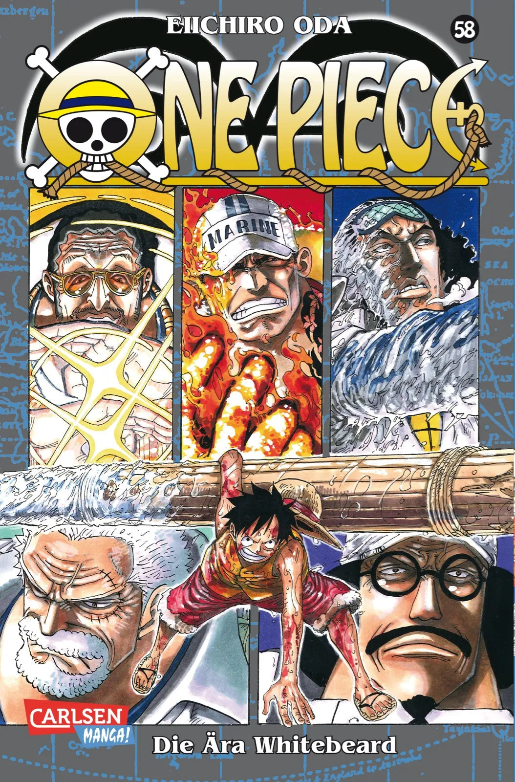 Buchcover von 'One Piece 58' - Taschenbuch von Eiichiro Oda