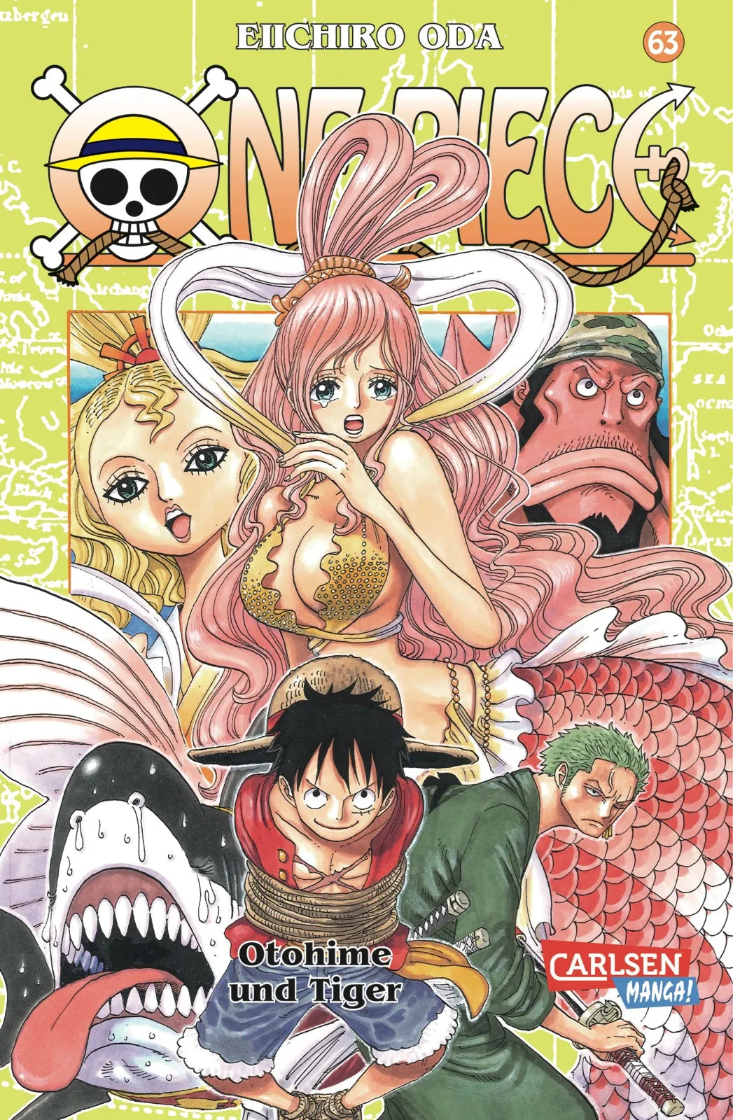 Buchcover von 'One Piece 63' - Taschenbuch von Eiichiro Oda
