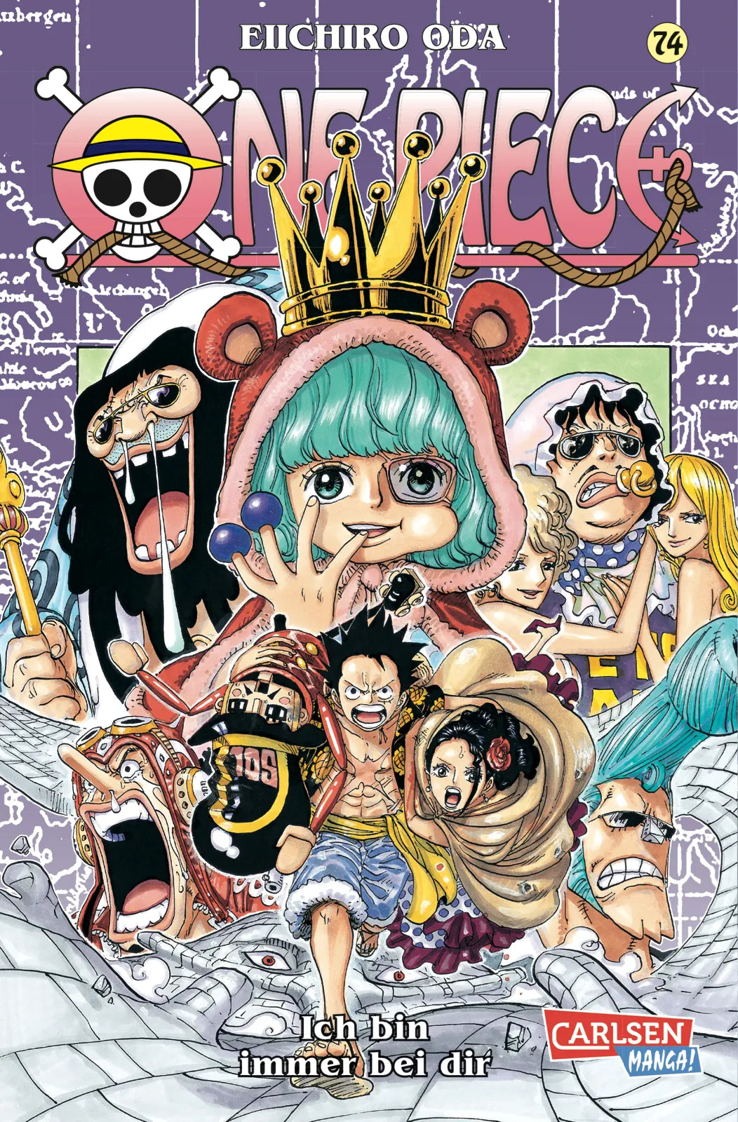 Buchcover von 'One Piece 74' - Taschenbuch von Eiichiro Oda