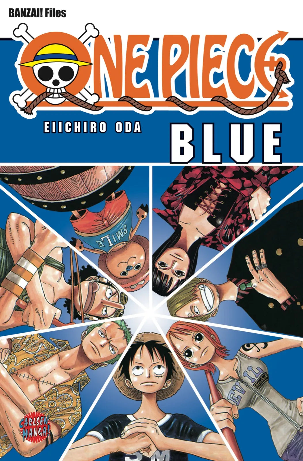Buchcover von 'One Piece Blue' - Taschenbuch von Eiichiro Oda