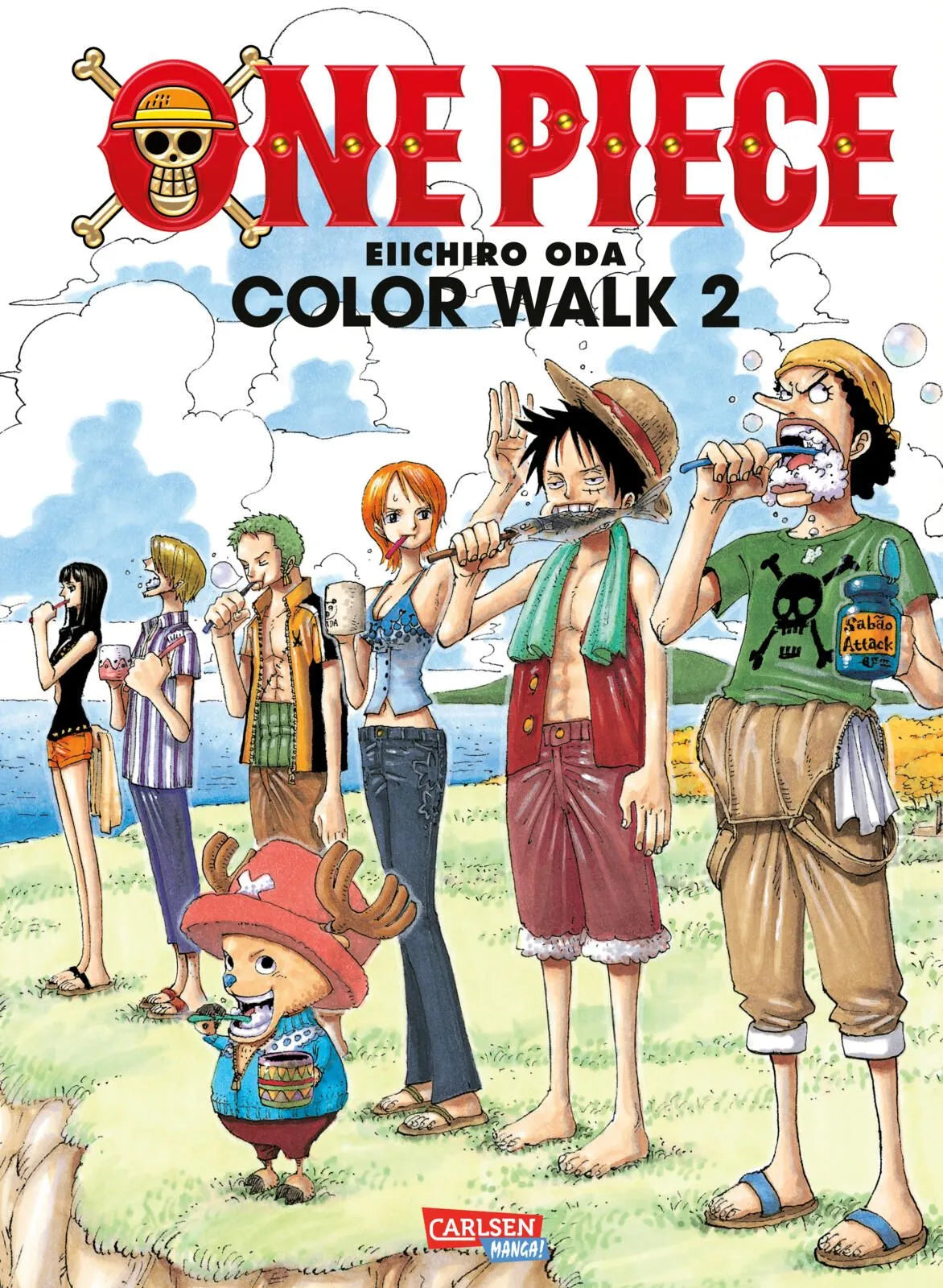 Cover: One Piece Color Walk 2 (Taschenbuch) von Eiichiro Oda