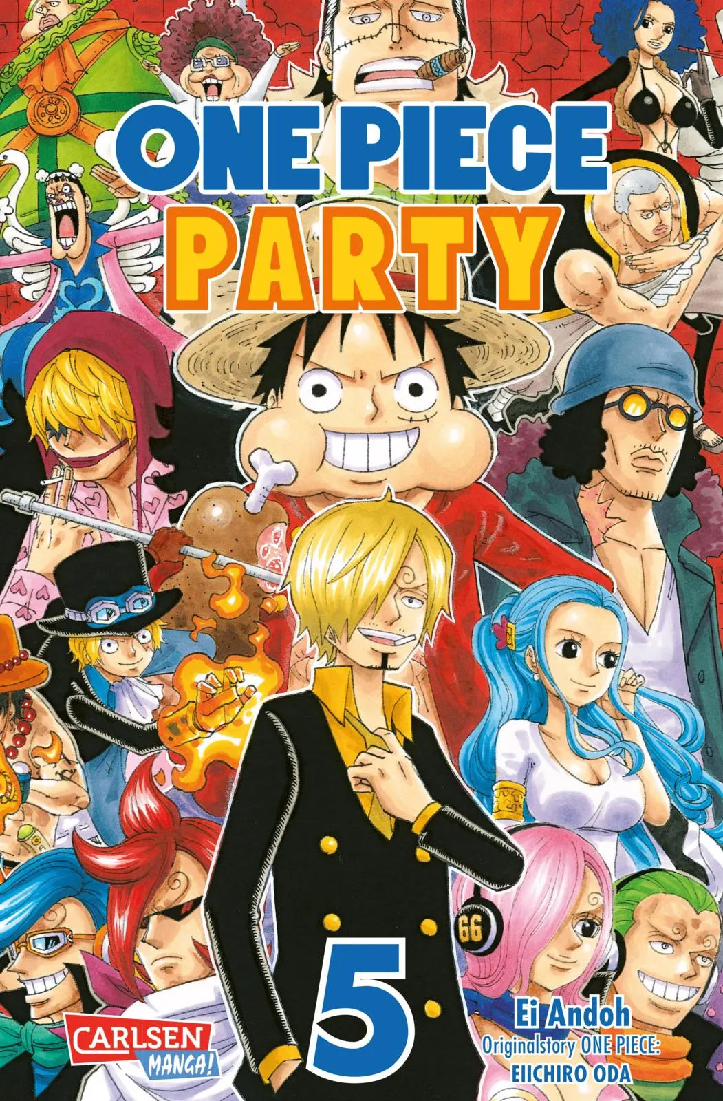 Buchcover von 'One Piece Party 5' - Taschenbuch von Ei Andoh