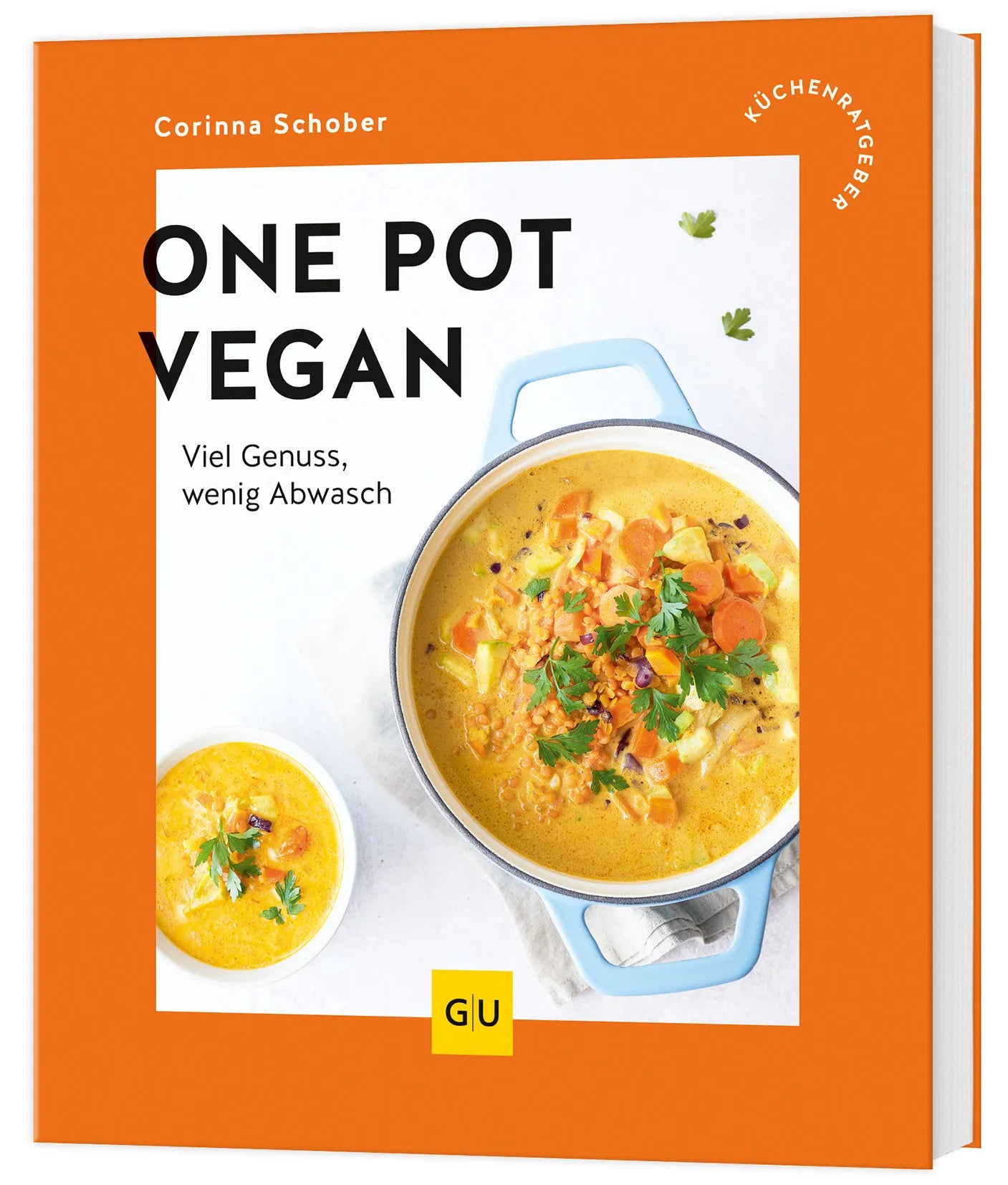 Buchcover von 'One Pot vegan' - Taschenbuch von Corinna Schober
