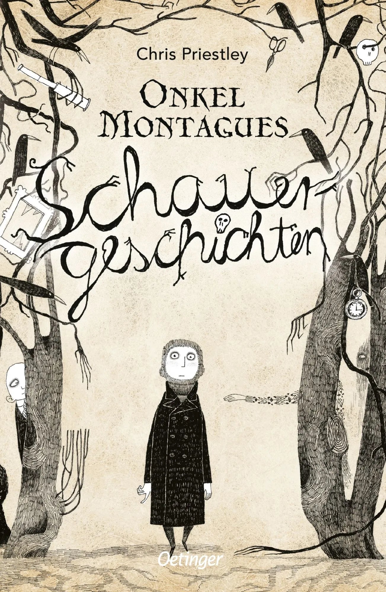 Cover: Onkel Montagues Schauergeschichten 1 (Taschenbuch) von Chris Priestley