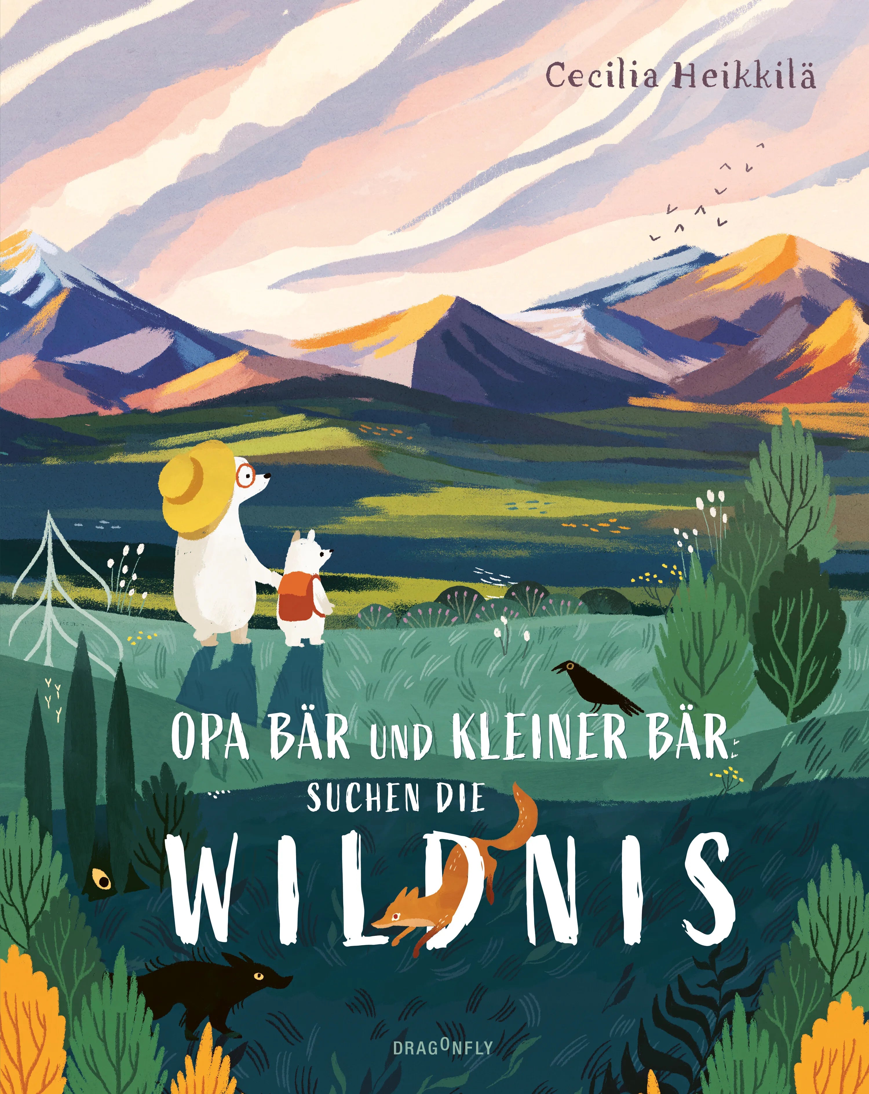 Buchcover von 'Opa Bär und Kleiner Bär suchen die Wildnis' - Gebundene Ausgabe von Cecilia Heikkilä