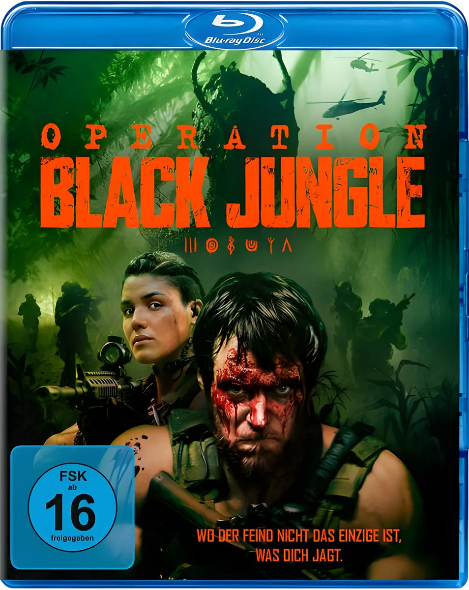 Blu-ray-Cover: Operation Black Jungle. Regie: Jaime Osorio Marquez