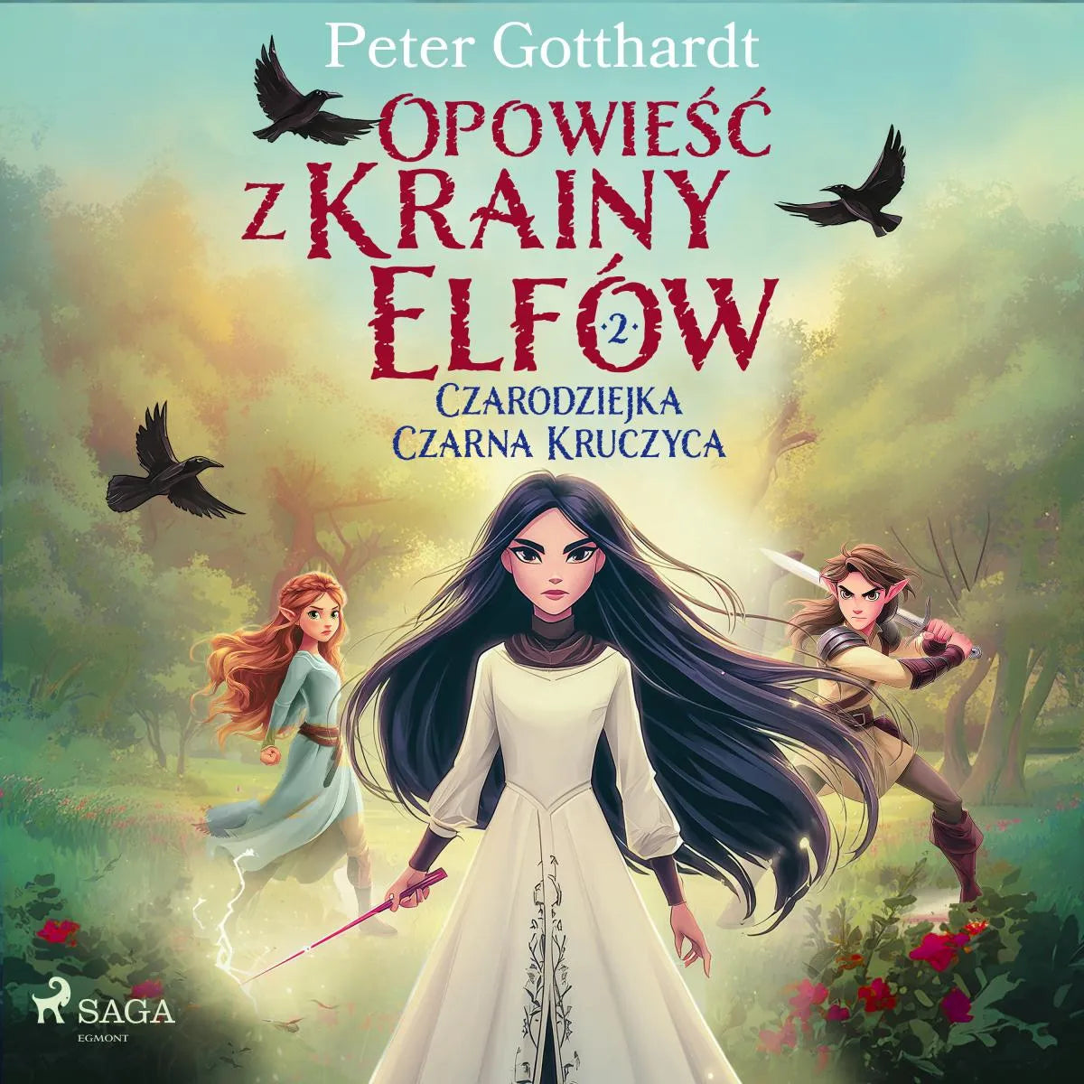 Cover: Opowieść z Krainy Elfów 2 - Czarodziejka Czarna Kruczyca (Hörbuch Download) von Peter Gotthardt