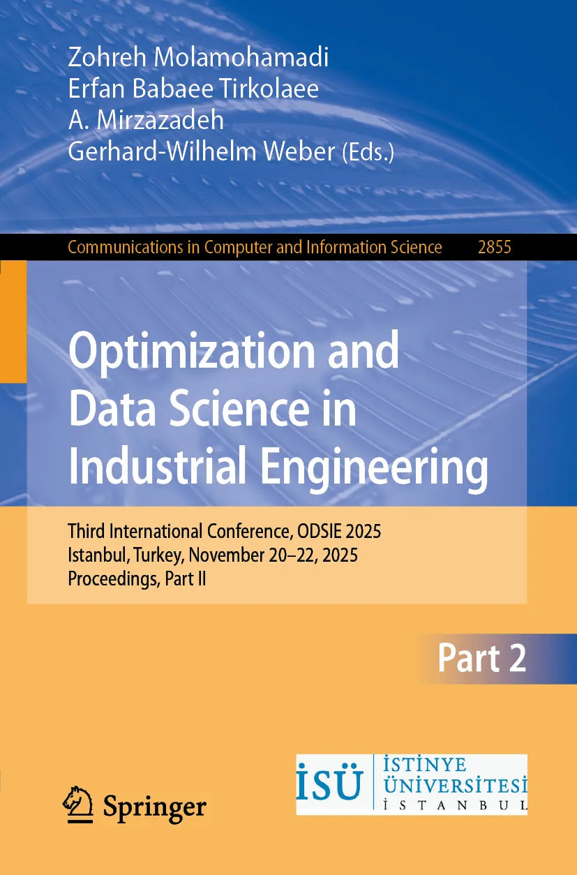 Cover: Optimization and Data Science in Industrial Engineering (E-Book)