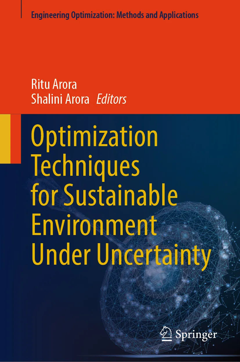 Cover: Optimization Techniques for Sustainable Environment Under Uncertainty (E-Book)