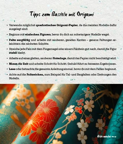 Origami-Wochenkalender 2027 – Ansicht