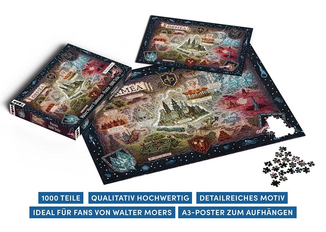 Orméa - das offizielle Puzzle aus der Zamonien-Welt von Walter Moers – Ansicht